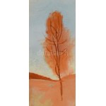 Szentgyörgyi Kornél (1916-2006): Vágta. Olaj, farost, jelezve jobbra lent...