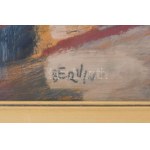 Balogh Ervin (1925-2020): Halászbástya, Budapest, 1970-es évek. Olaj, farost, jelezve balra lent...