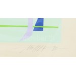 Müller Árpád (1961-2006): I (a Decoration mappából). Szitanyomat, papír, jelzett. Művészpéldány AE 3/15 jelzéssel...
