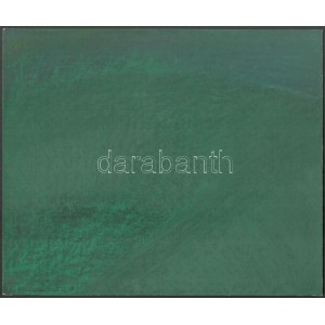 Bernát András (1957-): Objectum, 1995. Olajpasztell, karton. Jelezve jobbra lent...