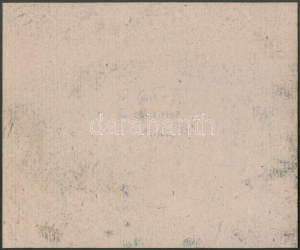 Bernát András (1957-): Objectum, 1995. Olajpasztell, karton. Jelezve jobbra lent...