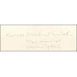 Korniss Dezső (1908-1984): Kereszt, 1981. Szitanyomat, papír, jelzés nélkül...