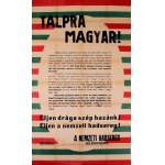 1919 "Talpra magyar! ... Kell, hogy fennen lobogjon, hirdesse a magyar nép erős akaratát, nemzeti érzését...