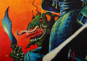 Helényi Tibor (1946-2014): A Csillagok háborúja (Star Wars), 1979. Plakát, ofszet, papír. Offset és Játékkártya Nyomda...