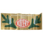 Gönczi-Gebhardt Tibor (1902-1994): Kellemes karácsonyi ünnepeket kíván a Közért, 1972. Reklámplakát, papír...