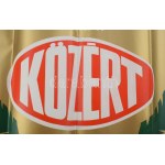 Gönczi-Gebhardt Tibor (1902-1994): Kellemes karácsonyi ünnepeket kíván a Közért, 1972. Reklámplakát, papír...