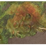 Gorka Lívia (1925-2011): Kígyó. Kézzel formált mázas kerámia figura, jelzett, d: 17 cm, m: 10 cm /// Lívia Gorka (1925...