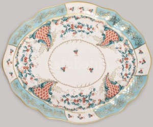 Herendi Tupini Corne d'Abondance (TCA) bőségszaru / mintás porcelán tál, kézzel festett, jelzett, hibátlan ...