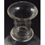 Palack. Parád, cca 19. sz. közepe, hibátlan, m: 25,5 cm /// Bottle. Parád, c. mid-19th century, flawless, height: 25...