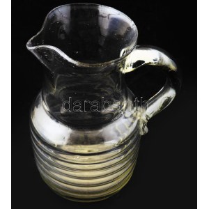 Kancsó. Erdély, cca 19. sz. első fele - közepe, kis lepattanással, m: 14,5 cm /// Jug. Transylvania, c. early to mid...