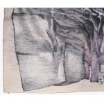 Polgár Rózsa (1936 Szombathely - Budapest 2014): Fájdalom. 74x71 cm. Készült: 1985, Genf. Haute-lisse gobelin, gyapjú...