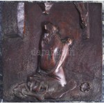 Marton László (1925-2008): Boldog Salome és Boldog Jolanta plakett pár. A művész által 1979-ben alkotott...
