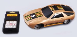 1978 Matchbox Sentron-9 Porsche 928 GT távirányítós autó. Jó állapotban, működik, leírással, távirányítóval, eredeti...