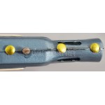 MF 601 Sparkling pisztoly lemezjáték, kovakő nélkül, eredeti sérült dobozában, 16x10 cm //...