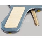 MF 601 Sparkling pisztoly lemezjáték, kovakő nélkül, eredeti sérült dobozában, 16x10 cm //...