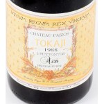 1988 Tokaji aszú 5 puttonyos, Chateau Pajzos, 0,5 l, bontatlan palack bor /// 1988 Tokaji Aszú 5 Puttonyos...