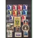 1912-1913 Gyönyörű szép külföldi levélzáró gyűjtemény (316db) berakóban ...
