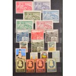 1912-1913 Gyönyörű szép külföldi levélzáró gyűjtemény (316db) berakóban ...