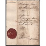 1864 Bakabánya (Hont vármegye) városi kapitányi kinevezés