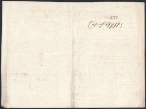 1865 Pest, Südöstliche k.k. Staats-Eisenbahn vasúti fuvarlevél