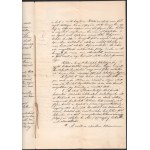 1893 Sitervölgyi (Erdély) birtok adásvételi szerződése gróf Crouy...
