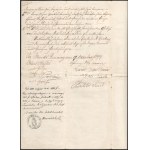 1899 Zurány, ( Zurndorf, Burgenland, A) adásvételi szerződés házra, 1K illetékbélyeggel Tustitcs Pár javára ...