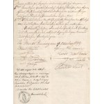 1899 Zurány, ( Zurndorf, Burgenland, A) adásvételi szerződés házra, 1K illetékbélyeggel Tustitcs Pár javára ...
