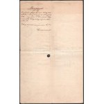 1905 Visegrád, M. kir. III. számú csendőrkerület visegrádi őrs menetlevél sok bélyegzéssel