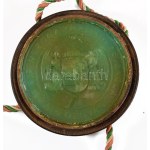 1944 Kolozsvári Mezőgazdasági Főiskola okleveles mezőgazdász oklevele, Kolozsvár, 1944. április 25., címerekkel ...