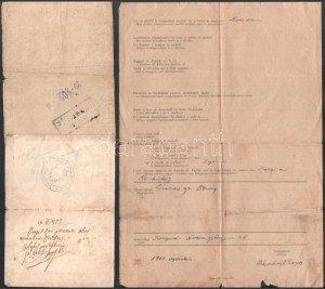 1945 Rigmányi Lajos kolozsvári vasuti lakatos...
