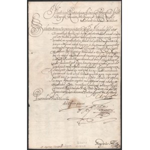 1706 II. Rákóczi Ferenc fejedelem levele Ugocsa vármegyének. Bay László ezereskapitány...