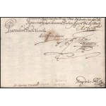 1706 II. Rákóczi Ferenc fejedelem levele Ugocsa vármegyének. Bay László ezereskapitány...