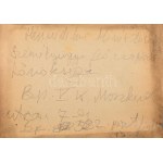 ca 1910-1915 Mednyánszky László (1852-1919) festőművész autográf levelei dr. Löwenstein Arnoldnak a Pallas Irodalmi Rt...