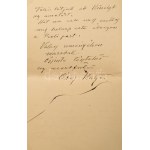 ca 1910-1915 Mednyánszky László (1852-1919) festőművész autográf levelei dr. Löwenstein Arnoldnak a Pallas Irodalmi Rt...