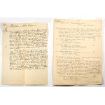 1797-1815 Felvidékről származó dokumentumgyűjtemény, kb. 59 db, közte Nagyszombat, Ürmény, Érsekújvár, Pozsony...