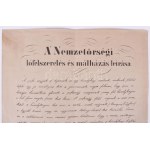 1848 Nemzetőrségi lófelszerelés és málházás leírása. Pest nyárhó [július] 1-ső napján 1848...