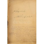 Lechner Gyula (1841-1914) festőművész okmány hagyatéka, Kismarty-Lechner Loránd (1883-1963) építész, Kismarty...