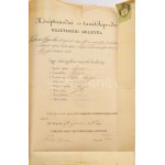 Lechner Gyula (1841-1914) festőművész okmány hagyatéka, Kismarty-Lechner Loránd (1883-1963) építész, Kismarty...