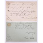 1873-1875 Pest, emlékkönyv (doboz) 25 különálló lapon magyar és német nyelvű bejegyzésekkel ...