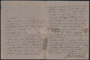 1891 Alsósztregovai és kiskelecsényi Madách Aladár József Imre (1848-1908.) költő, író...