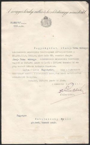 1928 Bp., Szücs István, szül. Frankl Mózes (1867-1953) politikus, helyettes államtitkár...