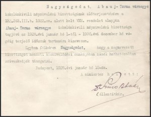 1928 Bp., Szücs István, szül. Frankl Mózes (1867-1953) politikus, helyettes államtitkár...