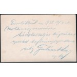 1938 Vitéz Galánthay Glock Tivadar (1872-1956) vezérőrnagy, országgyűlési képviselő, festőművész...