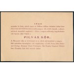 1940 Remsey [Jenő] György (1885-1980)festőművész, grafikus, lapszerkesztő, író autográf sorai, aláírásával a Pilvax...