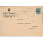 1943 Bozzai Bozzay Dezső, a Napkelet Könyvkiadó vezetőjének gépelt levelezőlapja, autográf aláírásával Légrády Sándor ...