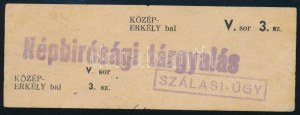 1946 Bp., Szálasi Ferenc (1897-1946...