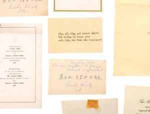 1950-1980 Szarka Károly (1923?2005) diplomata, nagykövet, külügyminiszter-helyettes részre szóló...
