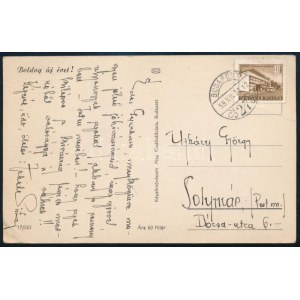 1958 Fekete István (1900-1970) író autográf képeslapja Ujházy György (1895-1971...