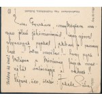 1958 Fekete István (1900-1970) író autográf képeslapja Ujházy György (1895-1971...