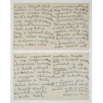 ca 1912 Lesznai Anna (1885-1966) költő, író, grafikus, iparművész, a Nyolcak vendégtagjának izgalmas autográf levele dr...